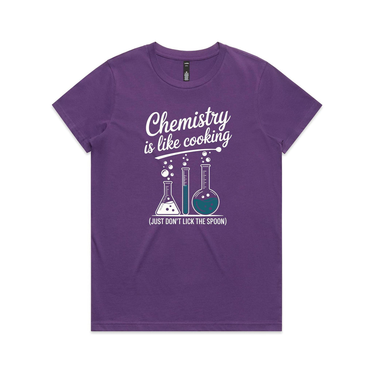 Chemistry Is Like Cooking Women's AS Colour T-shirt