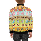 Cartoon Birds Kids Bomber Jacket Kids Bomber Jacket animal Birds Printed Offshore