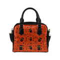 Halloween Black Cats Shoulder Handbag