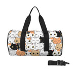 Cute Cartoon Cats Duffle Bag one size Duffle Bag Printed Offshore