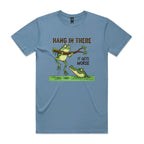 Hang In There, It Gets Worse - Mens T-shirt