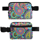 Blue Paisley - Belt Bag
