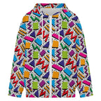 Graphic 80's Women's Full-Zip Hoodie