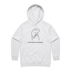 Be As Strong As Your Espresso - Women's Supply Hood White Marle
