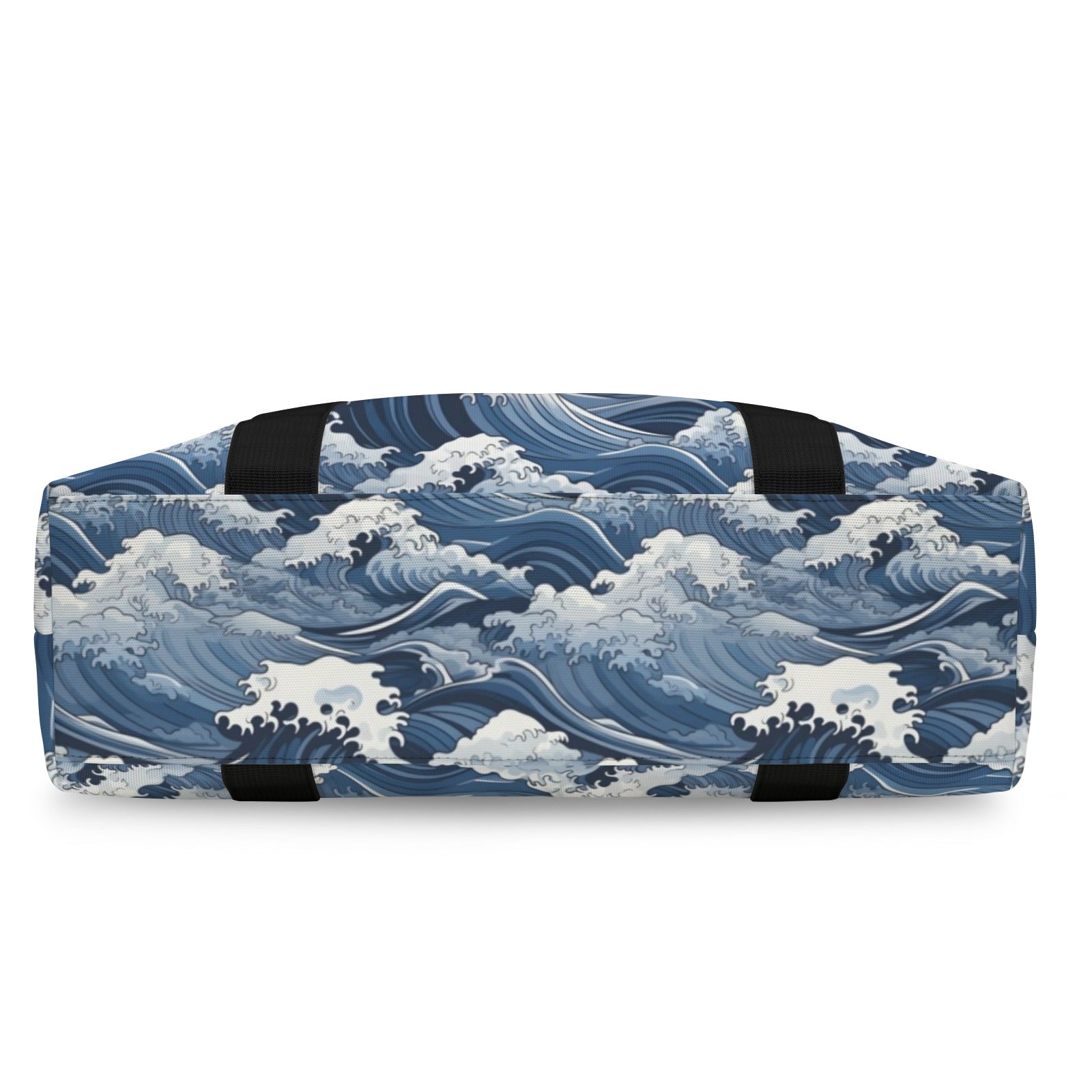 Japanese Waves Duffle Bag-Simple (Model 1715) Duffle Bag-Simple (1715)