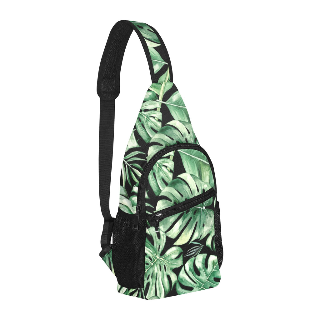 Jungle Leaves - Chest Bag