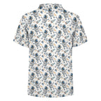 Astronauts And UFO's Kids Cotton Short Sleeve Shirt