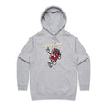 Yes I Can Women's AS Colour Hoodie Grey Marle Womens Hoodie Positivity Printed In Australia