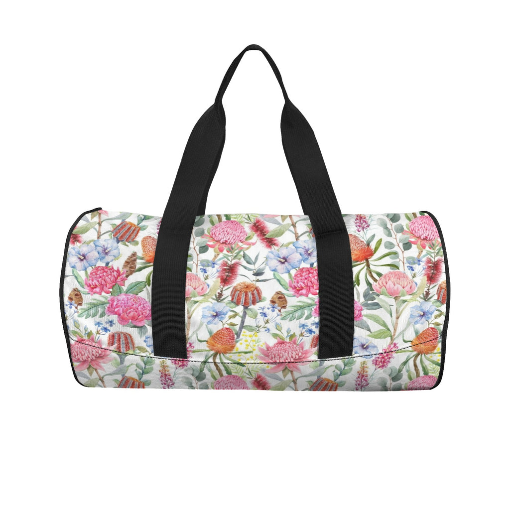Australian Flowers Duffle Bag Duffle Bag Printed Offshore