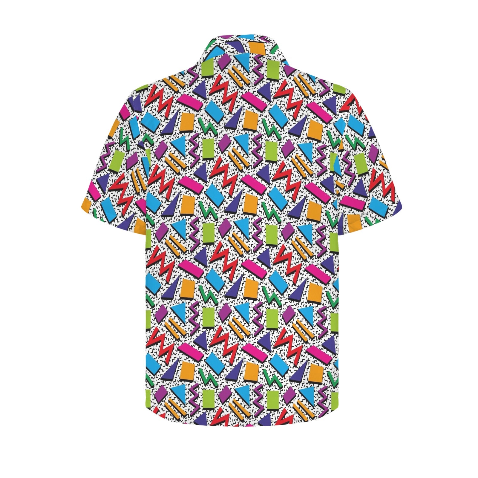 Graphic 80's - Men's Short Sleeve Hawaiian Shirt Men's Hawaiian Shirt (New) Printed Offshore Retro