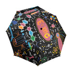 Science Time Blackboard - Semi-Automatic Foldable Umbrella (Model U12) One Size Semi-Automatic Foldable Umbrella (U12)
