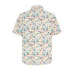 Travel And Explore Men's Short Sleeve Hawaiian Shirt Men's Hawaiian Shirt (New) Printed Offshore