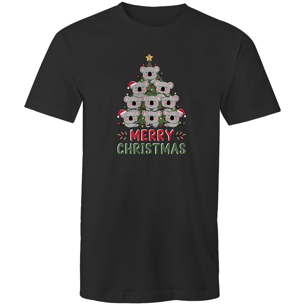 Koala Christmas Tree - Mens T-Shirt