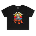 Karaoke Queen Women's AS Colour Crop Tee