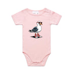 Seagull With Sunglasses And High Tops AS Colour Baby Bodysuit