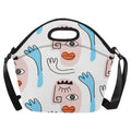 Faces Neoprene Lunch Bag One Size Neoprene Lunch Bag Printed Offshore