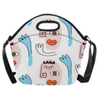 Faces - Neoprene Lunch Bag One Size Neoprene Lunch Bag Printed Offshore