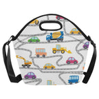 On The Road - Neoprene Lunch Bag Neoprene Lunch Bag Printed Offshore