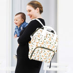 Kangaroos Multi-Function Backpack, Nappy / Diaper Bag Multi-function Backpack, Nappy / Diaper Bag animal Australia Printed Offshore