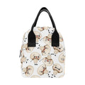 Cute Mushrooms Zipper Lunch Bag One Size Zipper Lunch Bag Printed Offshore