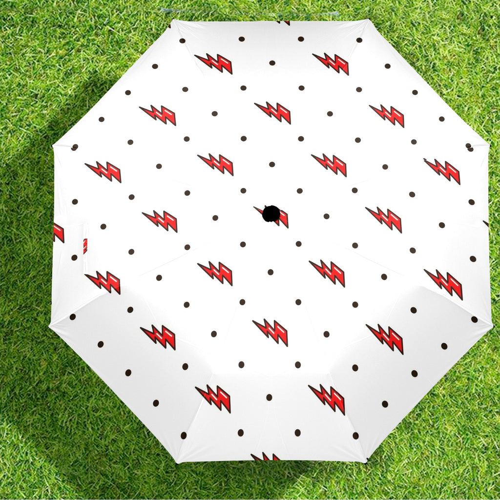 Red Lightning - Semi-Automatic Foldable Umbrella (Model U12) Semi-Automatic Foldable Umbrella (U12)