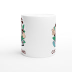 Cool Beans - White 11oz Ceramic Mug White 11oz Mug Coffee Globally Fulfilled