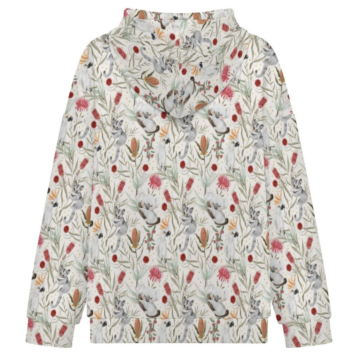 Australian Plants And Animals Women's Full-Zip Hoodie