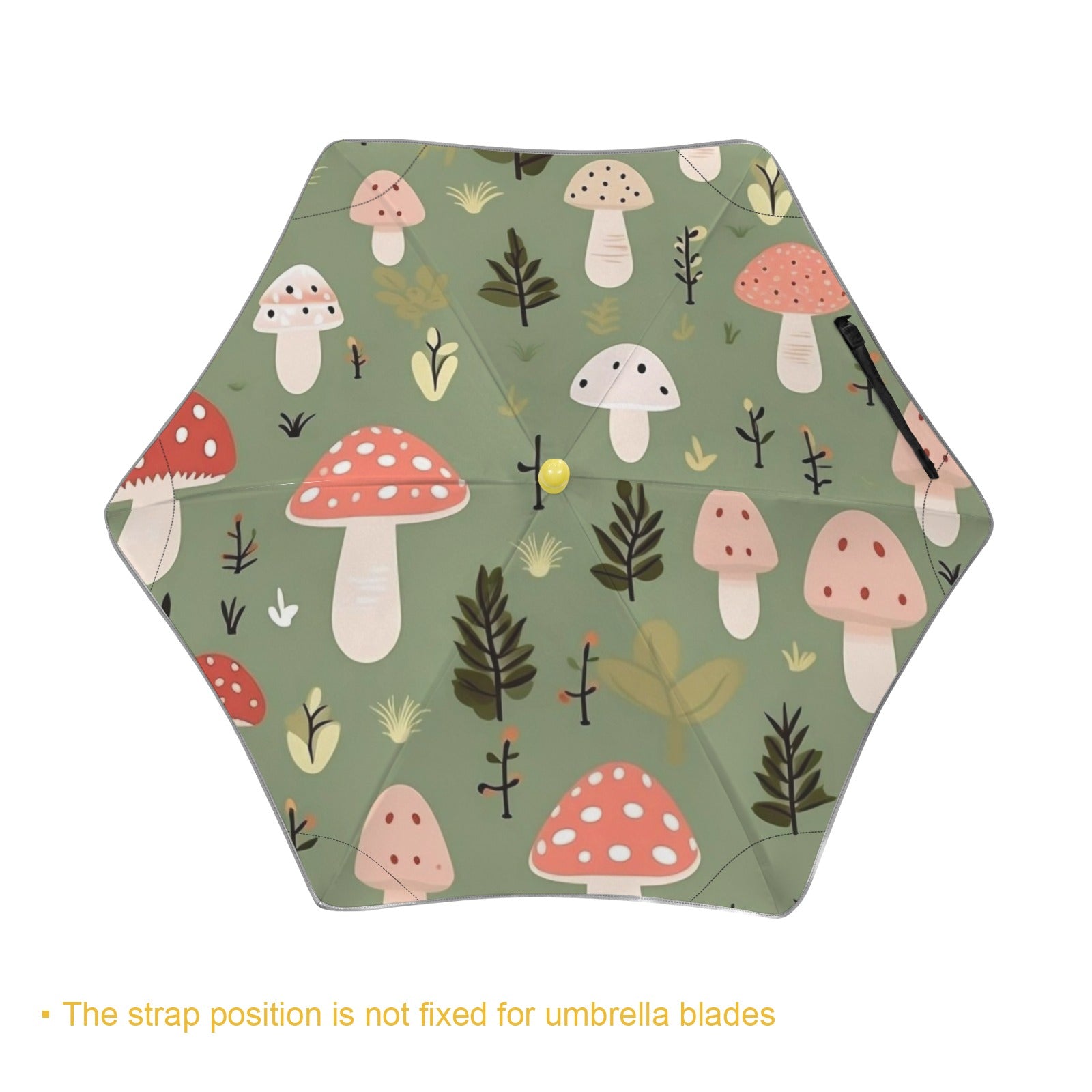 Toadstools Kids Safe Round Corner Umbrella Kids Safe Round Corner Umbrella Printed Offshore