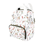Birds Of A Feather Multi-Function Backpack, Nappy / Diaper Bag One Size Multi-function Backpack, Nappy / Diaper Bag animal Birds Printed Offshore