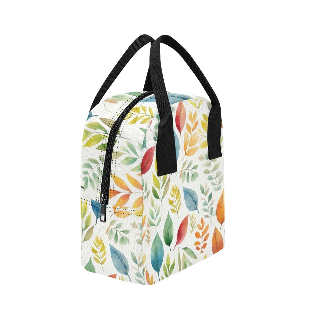 Autumn Leaves - Zipper Lunch Bag Zipper Lunch Bag Printed Offshore