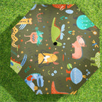 Monsters - Semi-Automatic Foldable Umbrella (Model U12) Semi-Automatic Foldable Umbrella (U12)