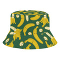 Happy Bananas Kids Bucket Hat black Kids Bucket Hat Food Printed Offshore