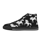 Unicorns - Kids High Top Canvas Shoes