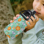Safari Animals 12oz Kids Water Bottle with Straw Lid