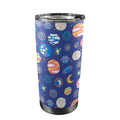 Planets On Blue 20oz Mobile Tumbler with Lid (Black Lock) One Size 20oz Travel Mug Printed Offshore Space