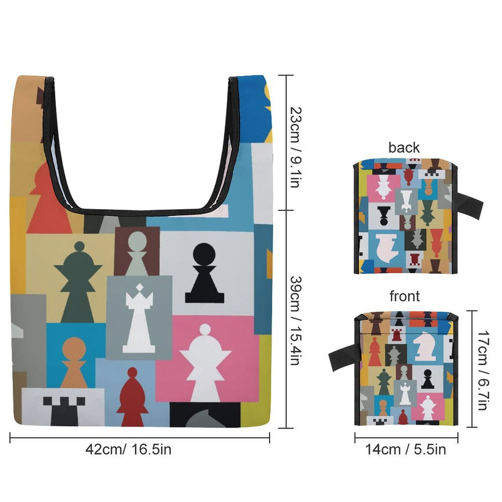 Colourful Chess - Collapsible Shopping Bag