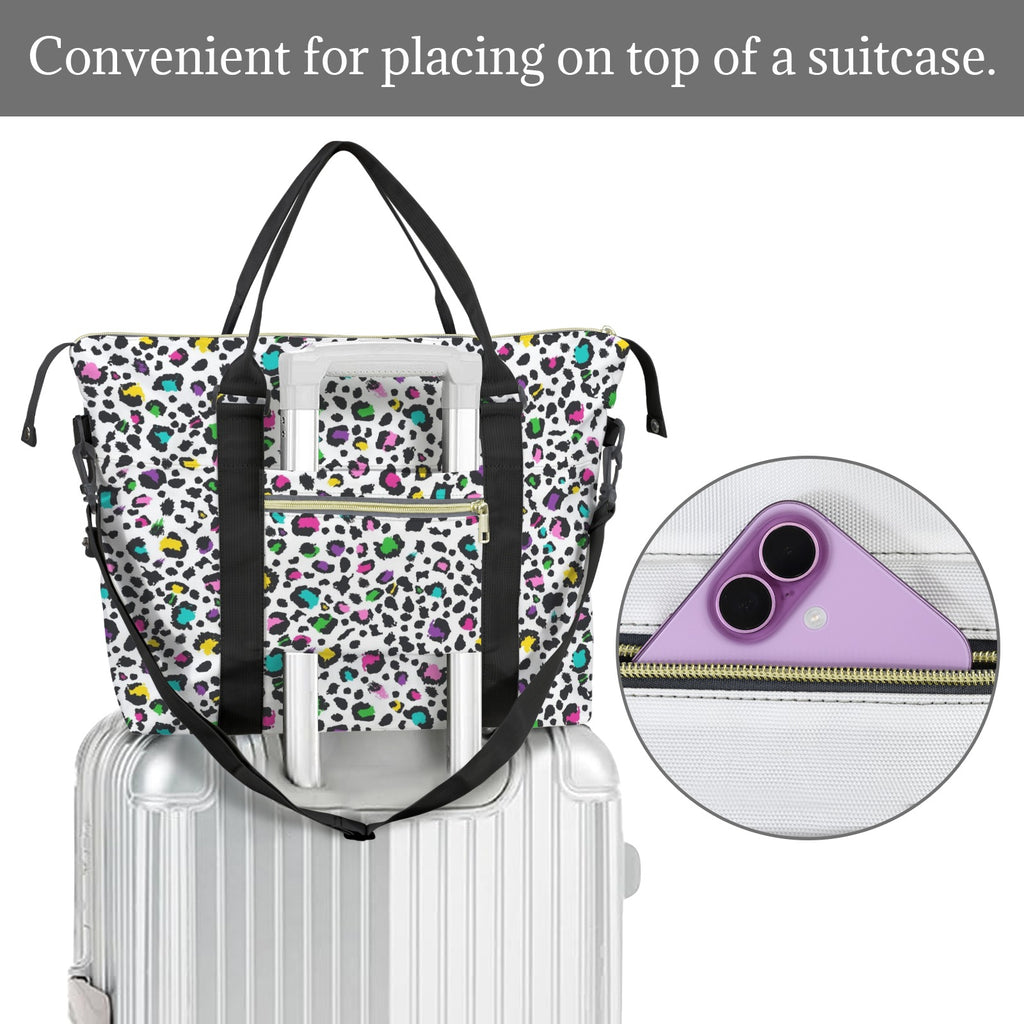 Animal Print In Colour Duffle Bag-Simple (Model 1715) Duffle Bag-Simple (1715)