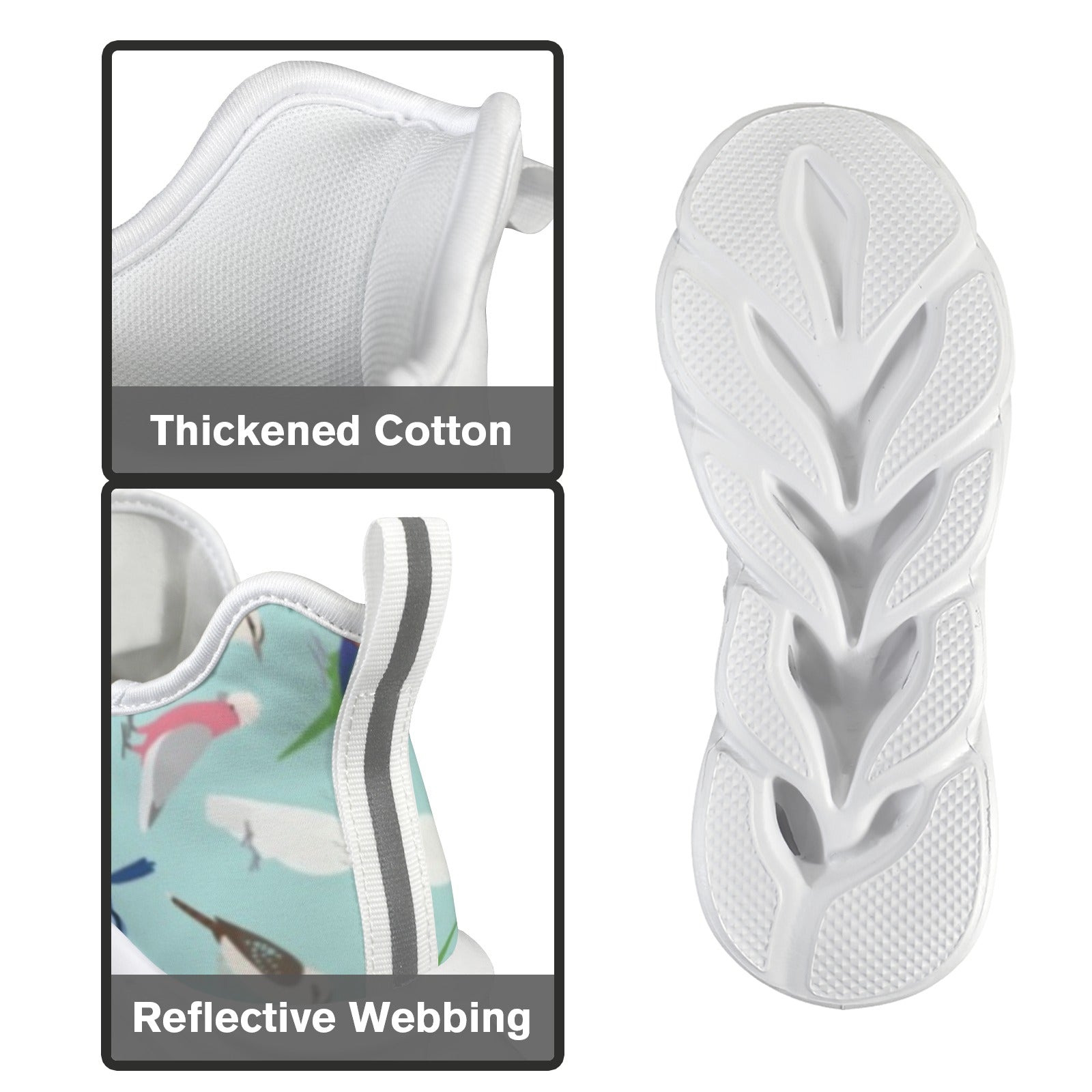 Australian Birds Women's Twisted Sole Sneakers