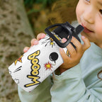 Super Dog 12oz Kids Water Bottle with Straw Lid