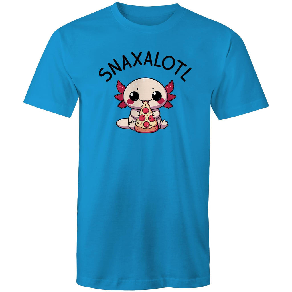 Snaxalotl, Axolotl Pizza - Mens T-Shirt