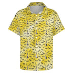 Mum Seagull Women's Collared Pocketless Short Sleeve Shirt