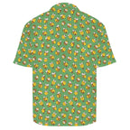 Busy Bees Men's Crinkle Hawaiian Shirt