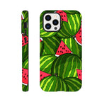 Watermelons - Apple iPhone Tough case iPhone 12 Pro iPhone Tough Case Food Globally Fulfilled