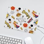 Super Dog Leather Mouse Pad Leather Mouse Pad animal comic Printed Offshore