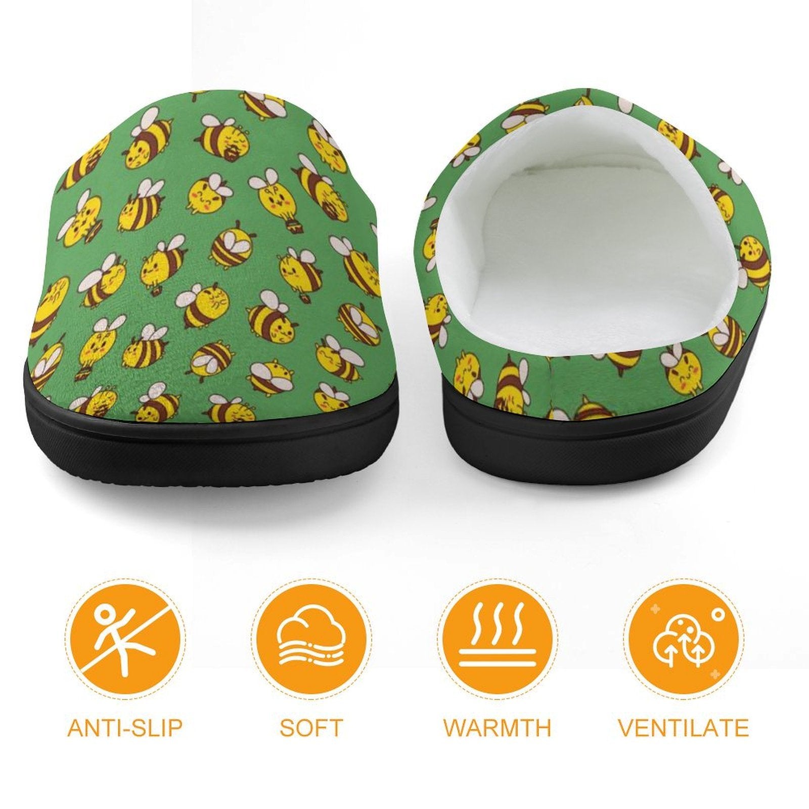 Busy Bees Kids Cotton Slippers