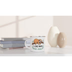 Sloth, I Like Naps - White 12oz Enamel Mug Enamel Mug animal Globally Fulfilled