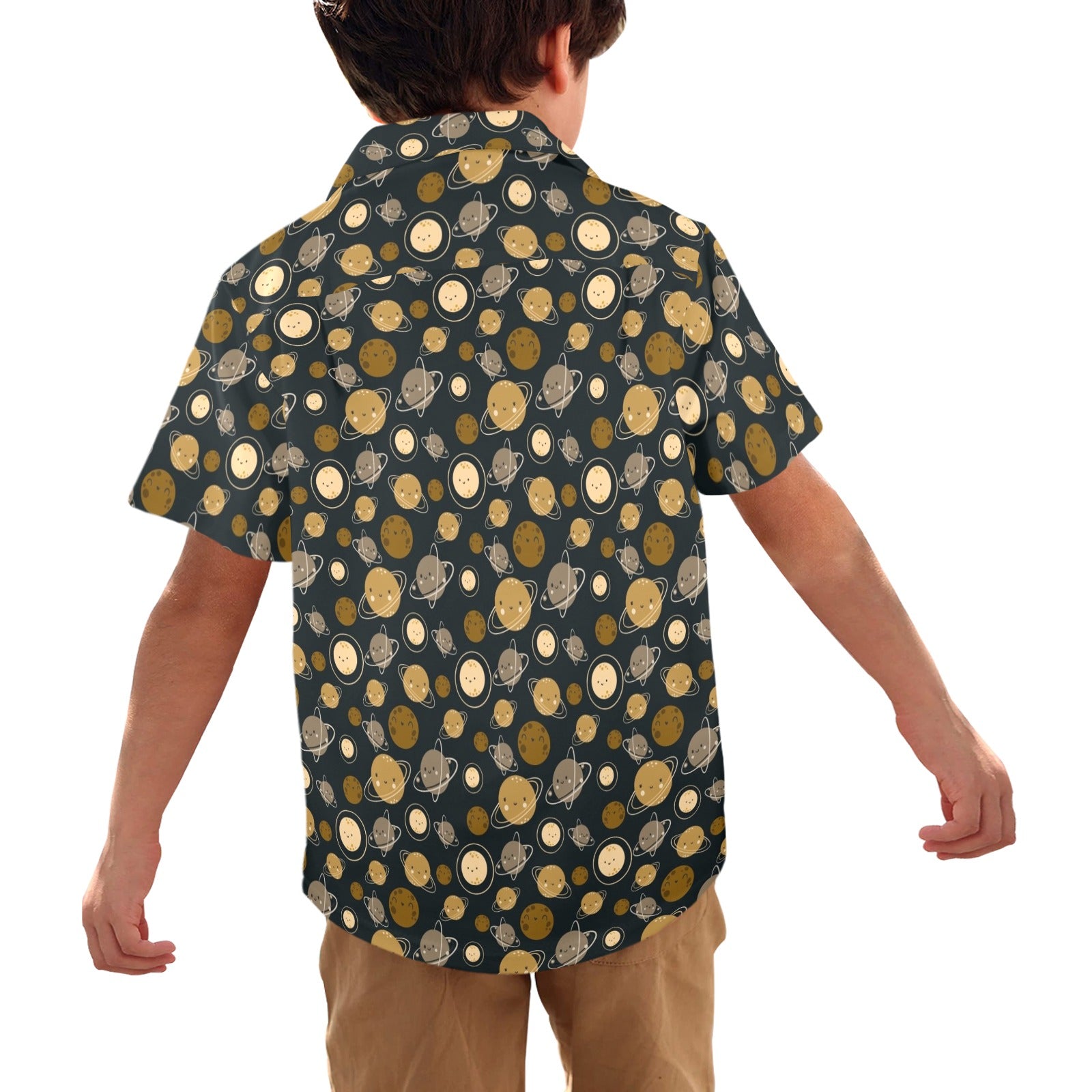 Planets Junior Kids Hawaiian Shirt