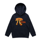 Pi Pizza - Kids Hoodie Navy Kids Hoodie Printed In Australia