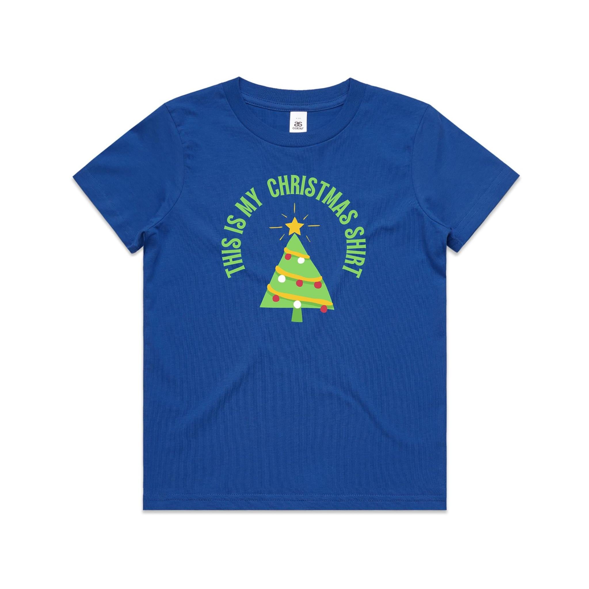 This Is My Christmas Shirt - Kids Youth T-shirt