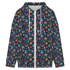 Space Arcade Women's Full-Zip Hoodie
